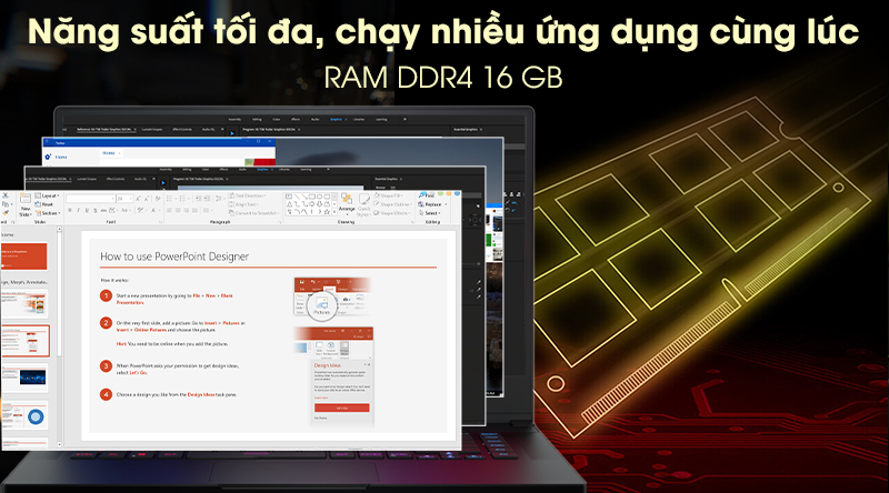 Laptop Asus Rog Zephyrus GU502LU i7 10750H (AZ006T) - RAM 16 GB