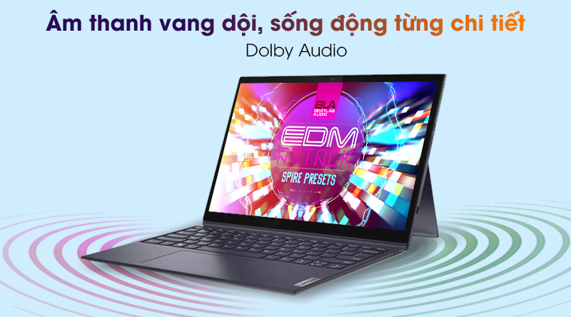 laptop Lenovo Yoga Duet 7 13IML05 i5 (82AS007BVN) - Âm thanh