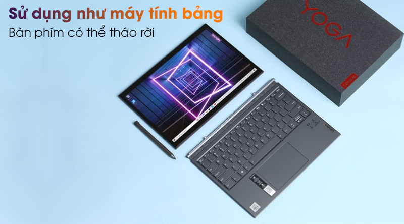 laptop Lenovo Yoga Duet 7 13IML05 i5 (82AS007BVN) - Bàn phím tháo rời