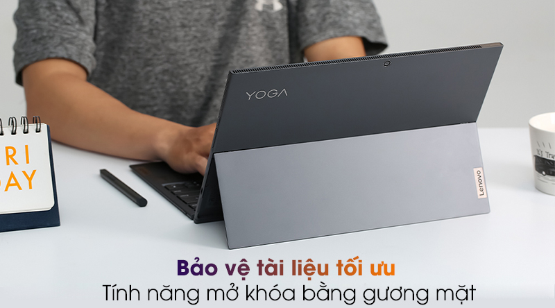 laptop Lenovo Yoga Duet 7 13IML05 i5 (82AS007BVN) - Mở khóa gương mặt