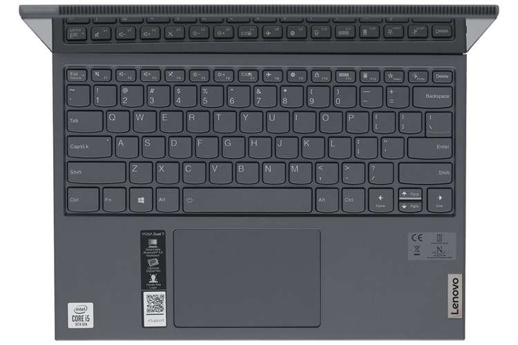 Laptop Lenovo Yoga Duet 7 13IML05 i5 10210U/8GB/512GB/Touch/Pen/Win10 (82AS007BVN) Màu Xám