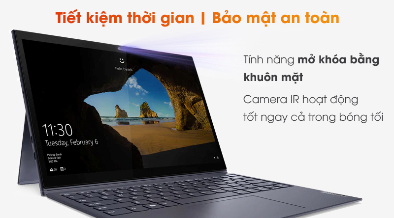 Laptop Lenovo Yoga Duet 7 13IML05 i7 10510U/8GB/512GB/Touch/Pen/Win10 (82AS007CVN)