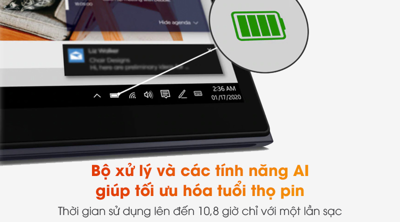 Lenovo Yoga Duet 7 có thời lượng pin lên tới hơn 10 tiếng Lenovo Yoga Duet 7 có thời lượng pin lên tới hơn 10 tiếng