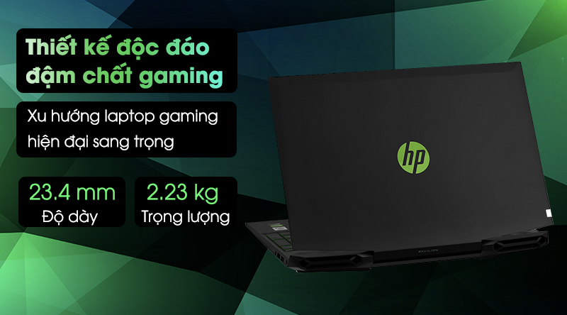 Laptop HP Palivion Gaming 15 dk1072TX i5 10300H/8GB/512GB/4GB GTX1650/Win10 (1K3U9PA) - 2