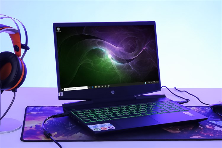 Laptop HP Palivion Gaming 15 dk1074TX i7 10750H/8GB/512GB/4GB GTX1650/Win10 (1K3U8PA) Màu Đen