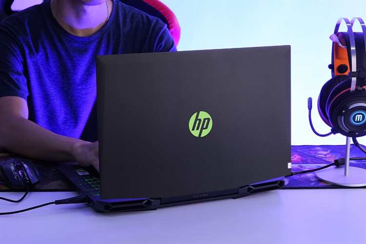 Laptop HP Palivion Gaming 15 dk1074TX i7 10750H/8GB/512GB/4GB GTX1650/Win10 (1K3U8PA) Màu Đen
