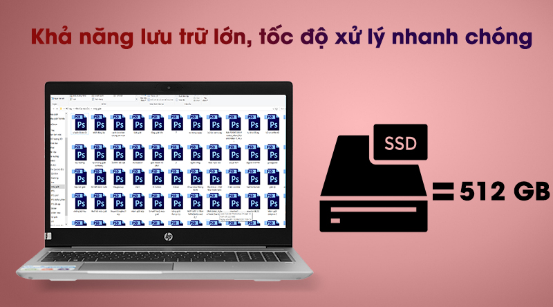 Laptop HP ProBook 455 G7 R7 4700U/8GB/512GB/Win10 (1A1B1PA)