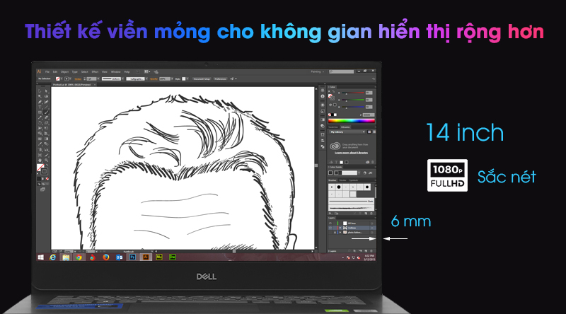 Laptop Dell Vostro 5490 i7 10510U/8GB/512GB/2GB MX250/Win10 (70223128)