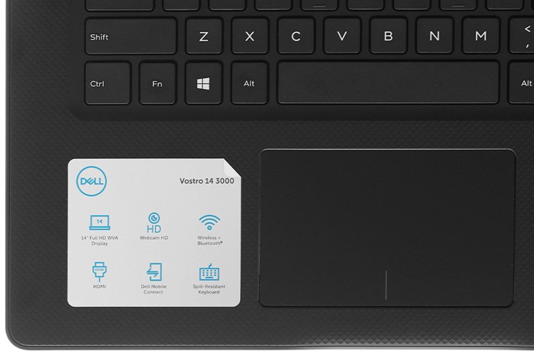 Laptop Dell Vostro 3491 i3 1005G1/4GB/256GB/Win10 (70223127) Màu Đen
