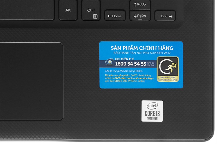Laptop Dell Vostro 3491 i3 1005G1/4GB/256GB/Win10 (70223127) Màu Đen