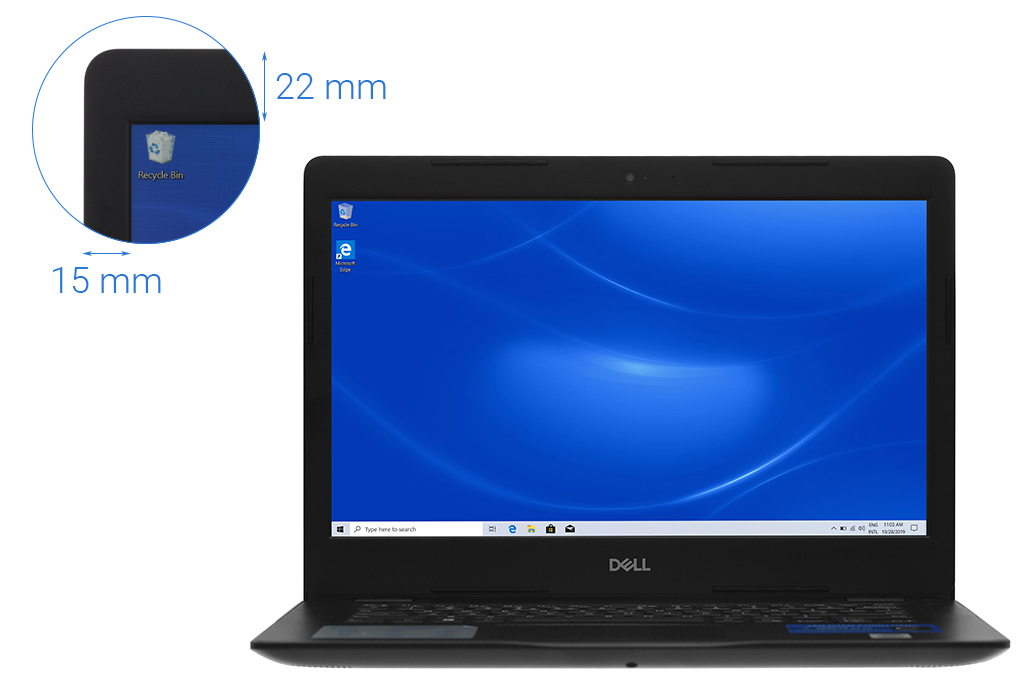 Laptop Dell Vostro 3491 i3 1005G1/4GB/256GB/Win10 (70223127) - 3