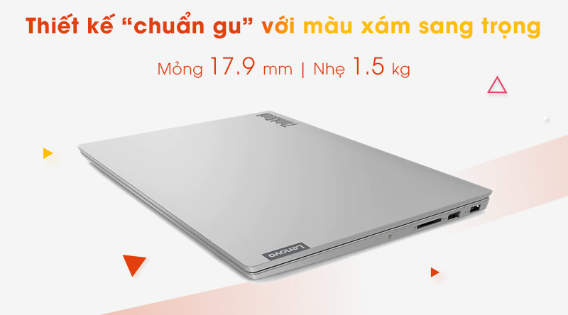 Laptop Lenovo ThinkBook 14IIL i7 (20SL00MEVN) - Thiết kế