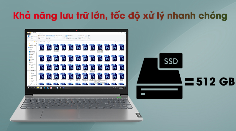Laptop Lenovo ThinkBook 15IIL i3 (20SM00D9VN) - SSD