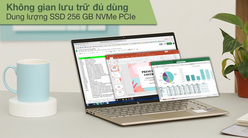 Laptop HP Envy 13 ba1027TU i5 1135G7/8GB/256GB/Office H&S2019/Win10 (2K0B1PA)