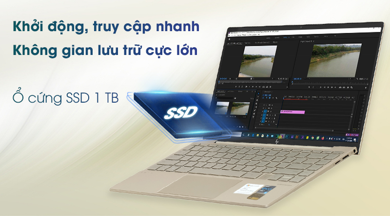 Laptop HP Envy 13 ba1031TU i7 1165G7/16GB/1TB SSD/Office H&S2019/Win10 (2K0B7PA)