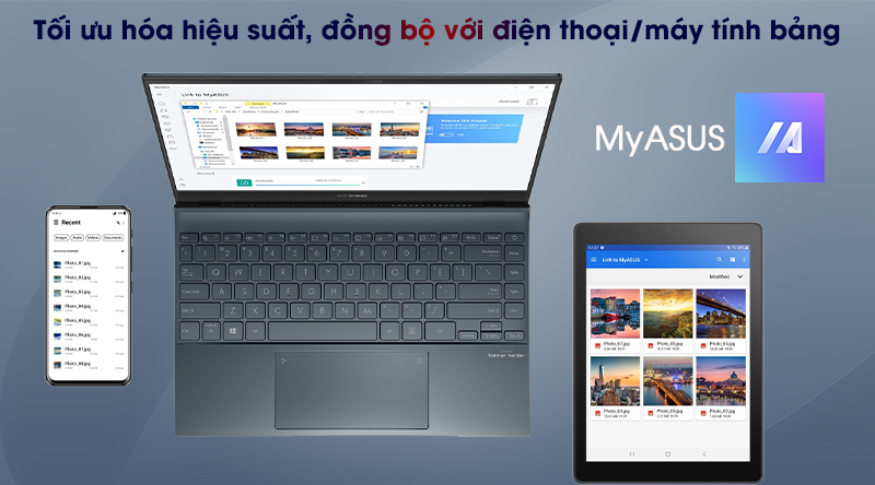 Laptop Asus ZenBook UX425EA i5 1135G7/8GB/512GB/Cáp/Túi/Win10 (BM069T)