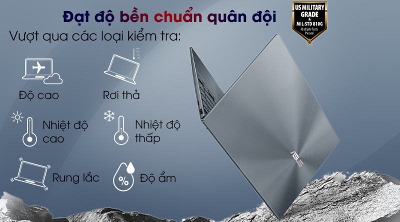 Laptop Asus ZenBook UX425EA i5 1135G7/8GB/512GB/Cáp/Túi/Win10 (BM069T)