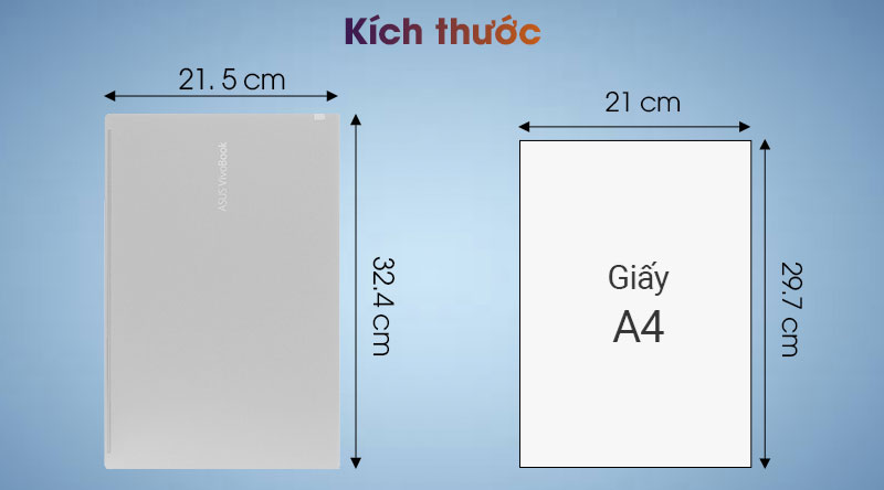 Laptop Asus VivoBook A415EA i3 1115G4/4GB/512GB/Win10 (EB317T)