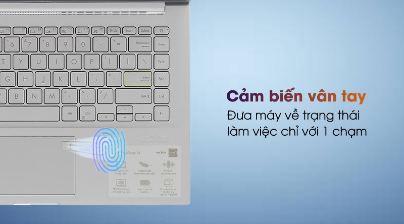 Laptop Asus VivoBook A415EA i3 1115G4/4GB/512GB/Win10 (EB317T)