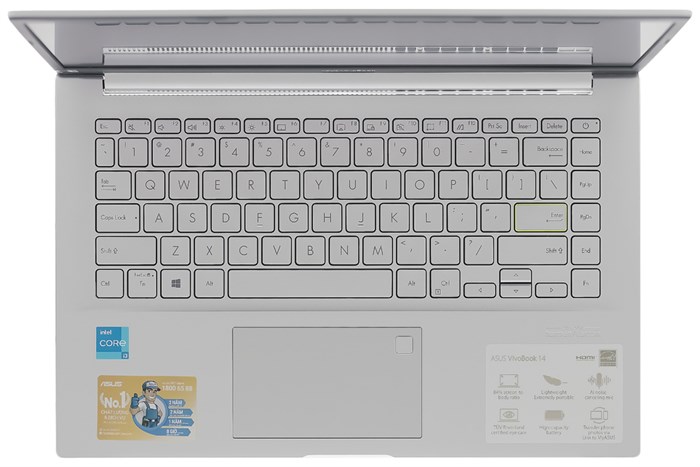 Laptop Asus VivoBook A415EA i3 1115G4/4GB/512GB/Win10 (EB317T) Màu Bạc