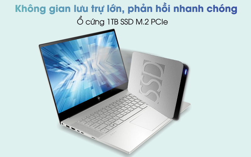 Laptop HP Envy 15 ep0145TX i7 10750H/16GB/1TB SSD/6GB GTX 1660Ti Max-Q/Office H&S2019/Touch/Win10 (231V7PA)