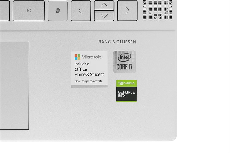 Laptop HP Envy 15 ep0145TX i7 10750H/16GB/1TB SSD/6GB GTX 1660Ti Max-Q/Office H&S2019/Touch/Win10 (231V7PA) Màu Bạc