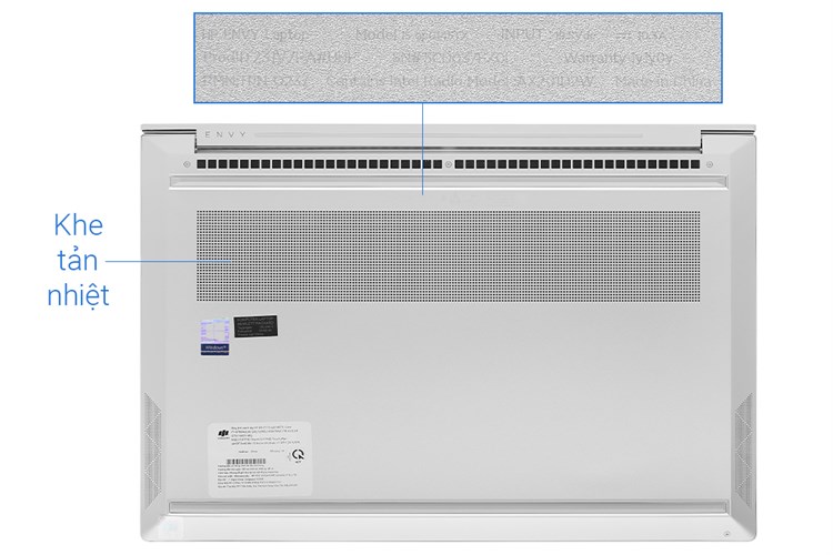 Laptop HP Envy 15 ep0145TX i7 10750H/16GB/1TB SSD/6GB GTX 1660Ti Max-Q/Office H&S2019/Touch/Win10 (231V7PA) Màu Bạc