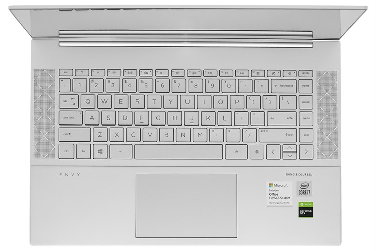 Laptop HP Envy 15 ep0145TX i7 10750H/16GB/1TB SSD/6GB GTX 1660Ti Max-Q/Office H&S2019/Touch/Win10 (231V7PA) Màu Bạc