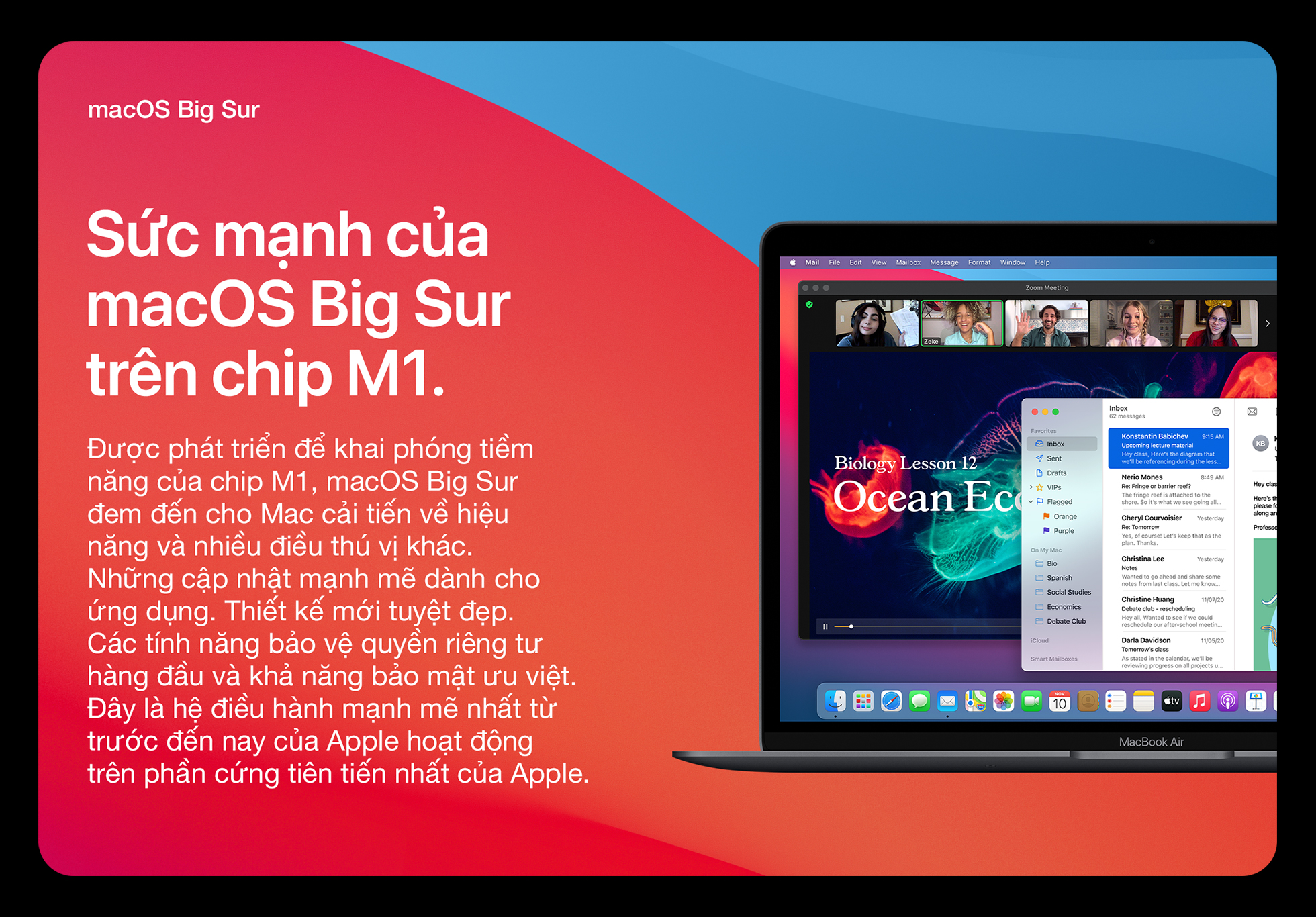 MacBook Air M1 2020 - macOS Big Sur
