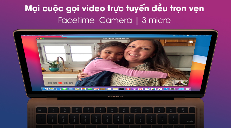 Apple MacBook Air 2020 M1/8GB/256GB (MGND3SA/A) - Facetime