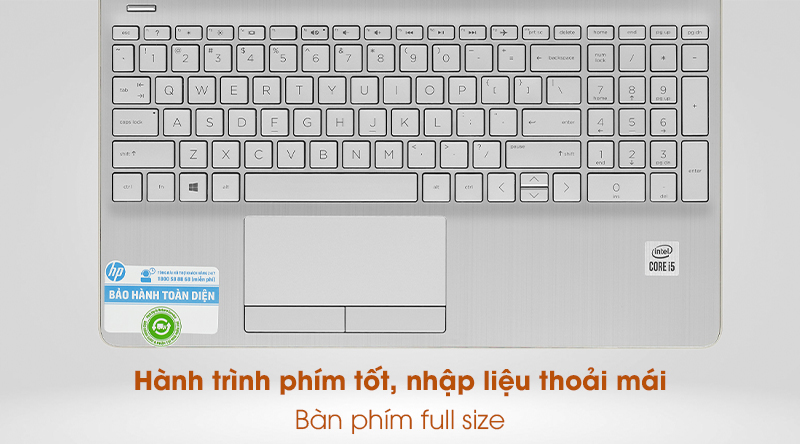 Laptop HP 15s du1103TU i5 10210U/8GB/512GB/Win10 (2W7J7PA)