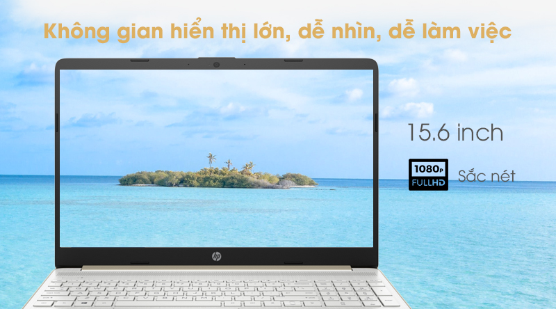 Laptop HP 15s du1103TU i5 10210U/8GB/512GB/Win10 (2W7J7PA)