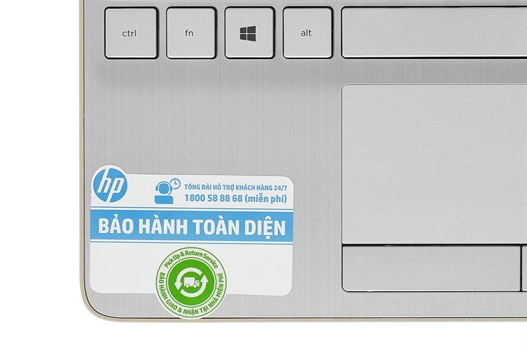 Laptop HP 15s du1103TU i5 10210U/8GB/512GB/Win10 (2W7J7PA) Màu Vàng