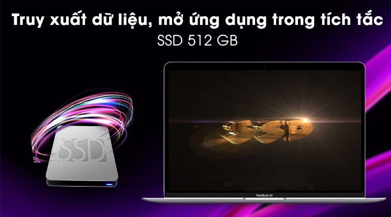 Apple Macbook Air 2020 (MGNA3SA/A) - ssd