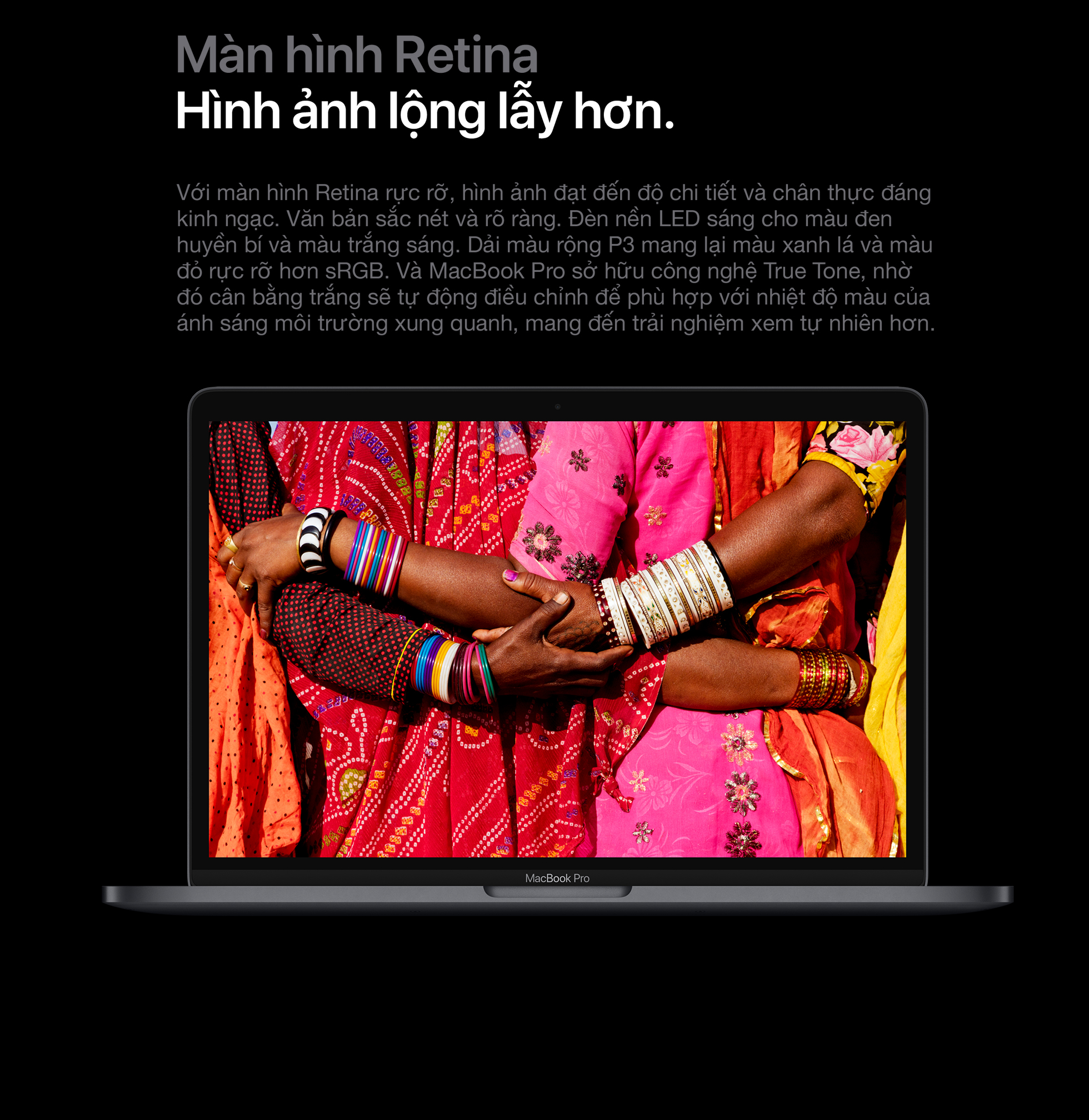 MacBook Pro M1 2020 - Màn hình