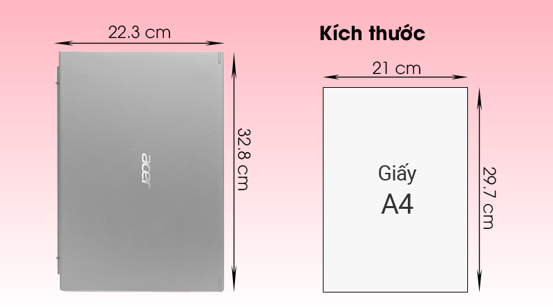 Laptop Acer Aspire A514 54 51VT i5 1135G7/8GB/512GB/Win10 (NX.A23SV.004)