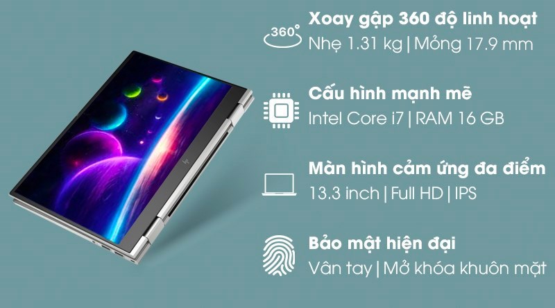 Laptop HP EliteBook X360 830 G7 i7 10510U/16GB/32GB+512GB/Pen/Touch/Win10 Pro (230L5PA)