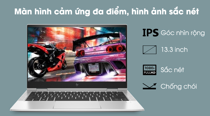 Laptop HP EliteBook X360 830 G7 i7 10510U/16GB/32GB+512GB/Pen/Touch/Win10 Pro (230L5PA)