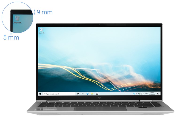 Laptop HP EliteBook X360 1040 G7 i7 10710U/16GB/512GB+32GB/Pen/Touch/Win10 Pro (230P8PA) Màu Bạc
