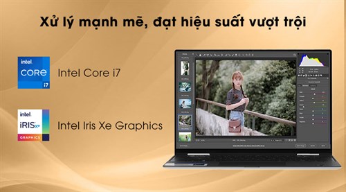 Laptop Dell XPS 13 9310 i7 1165G7/16GB/512GB/Touch/Pen/Win10 (JGNH61)