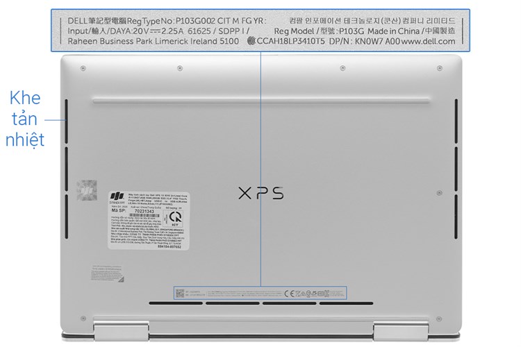 Laptop Dell XPS 13 9310 i7 1165G7/16GB/512GB/Touch/Pen/Win10 (JGNH61) Màu Bạc