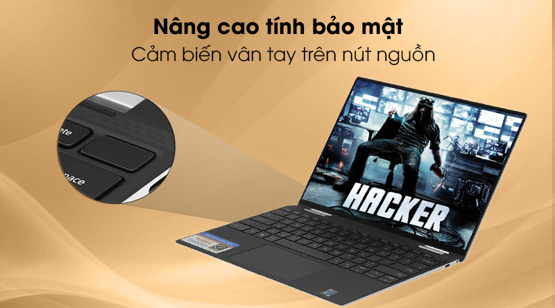 Dell XPS 13 9310 i7 (JGNH61) - bảo mật