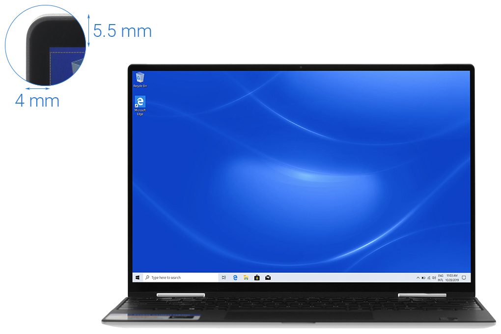 Laptop Dell XPS 13 9310 i7 1165G7/16GB/512GB/Touch/Pen/Win10 (JGNH61) Màu Bạc