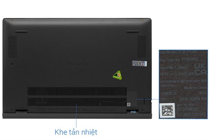 Laptop Dell Vostro 5402 i5 1135G7/8GB/256GB/Win10 (V4I5003W) Màu Xám