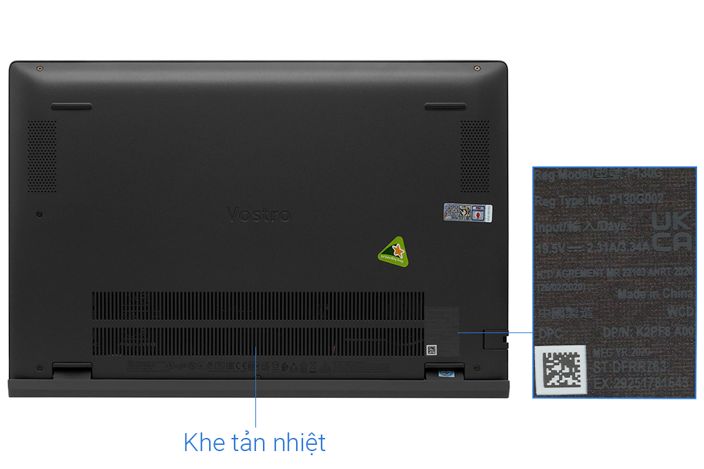 Laptop Dell Vostro 5402 i5 1135G7/8GB/256GB/Win10 (V4I5003W) Màu Xám