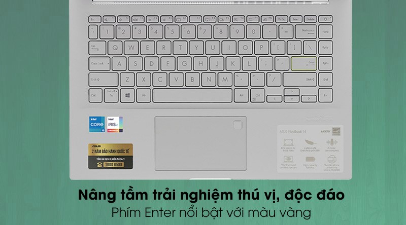 Laptop Asus VivoBook A415EA i5 1135G7/8GB/512GB/Win10 (EB354T)