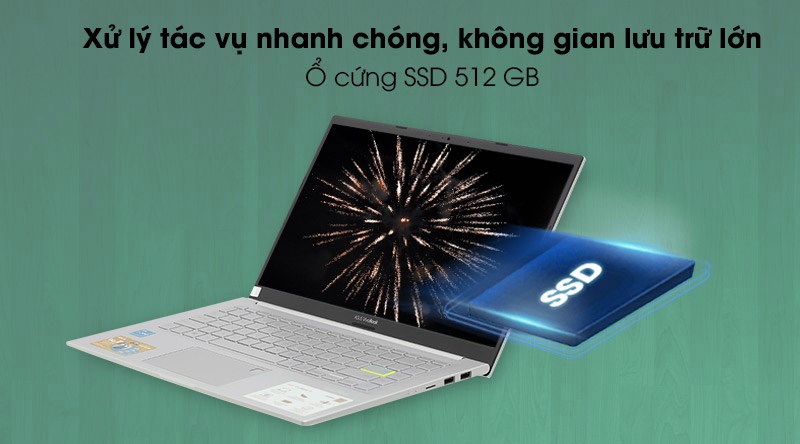 Laptop Asus VivoBook A415EA i5 1135G7/8GB/512GB/Win10 (EB354T)
