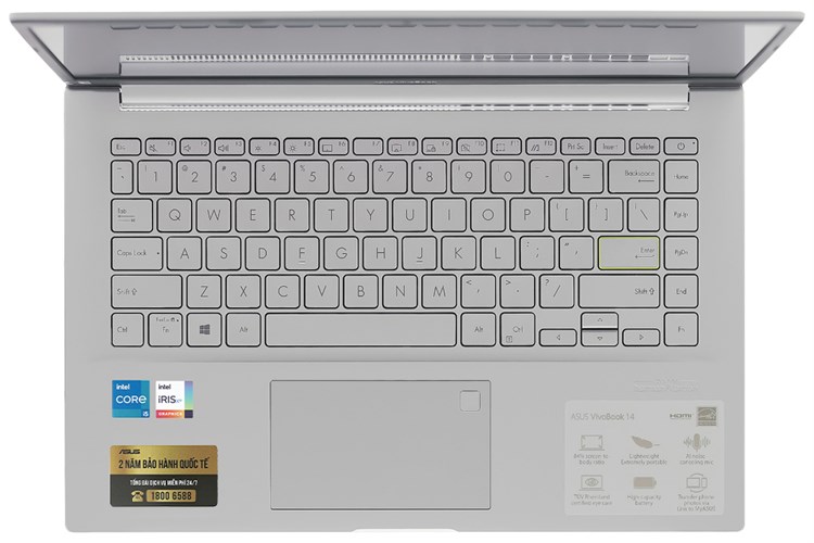 Laptop Asus VivoBook A415EA i5 1135G7/8GB/512GB/Win10 (EB354T) Màu Bạc