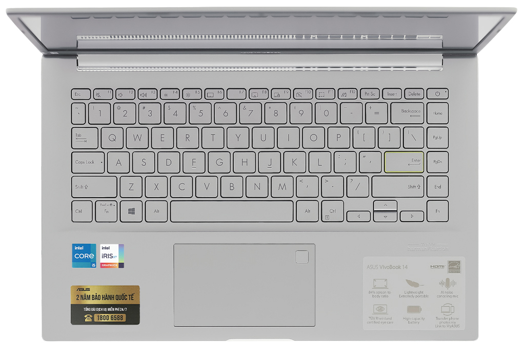 Laptop Asus VivoBook A415EA i5 1135G7/8GB/512GB/Win10 (EB354T) Màu Bạc