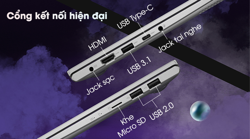 Laptop Asus VivoBook A415EA i5 1135G7/8GB/32GB+512GB/Win10 (EB355T)